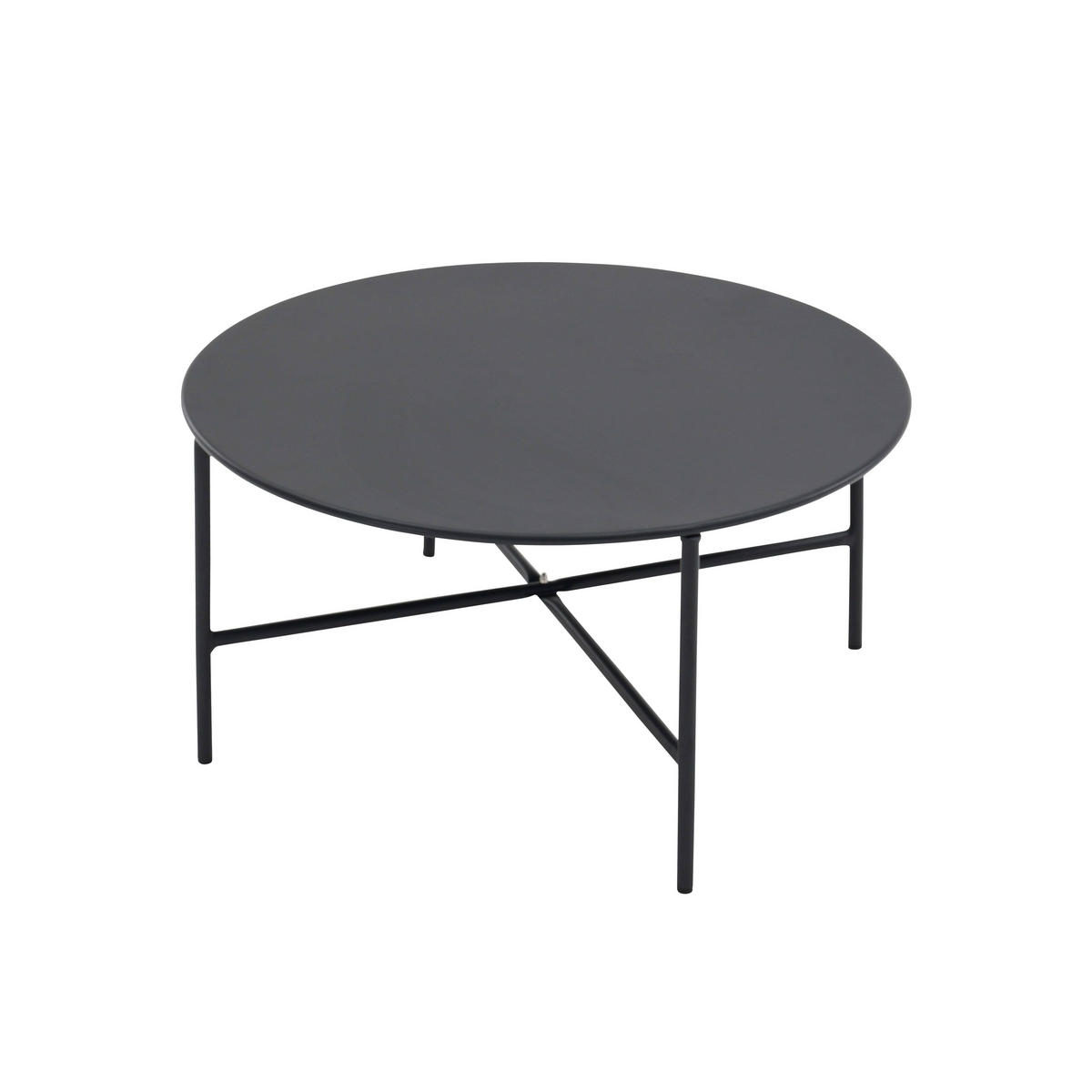 GARTENMÖBEL 4-Sitzer, Schwarz - Schwarz, Textil - Oviala