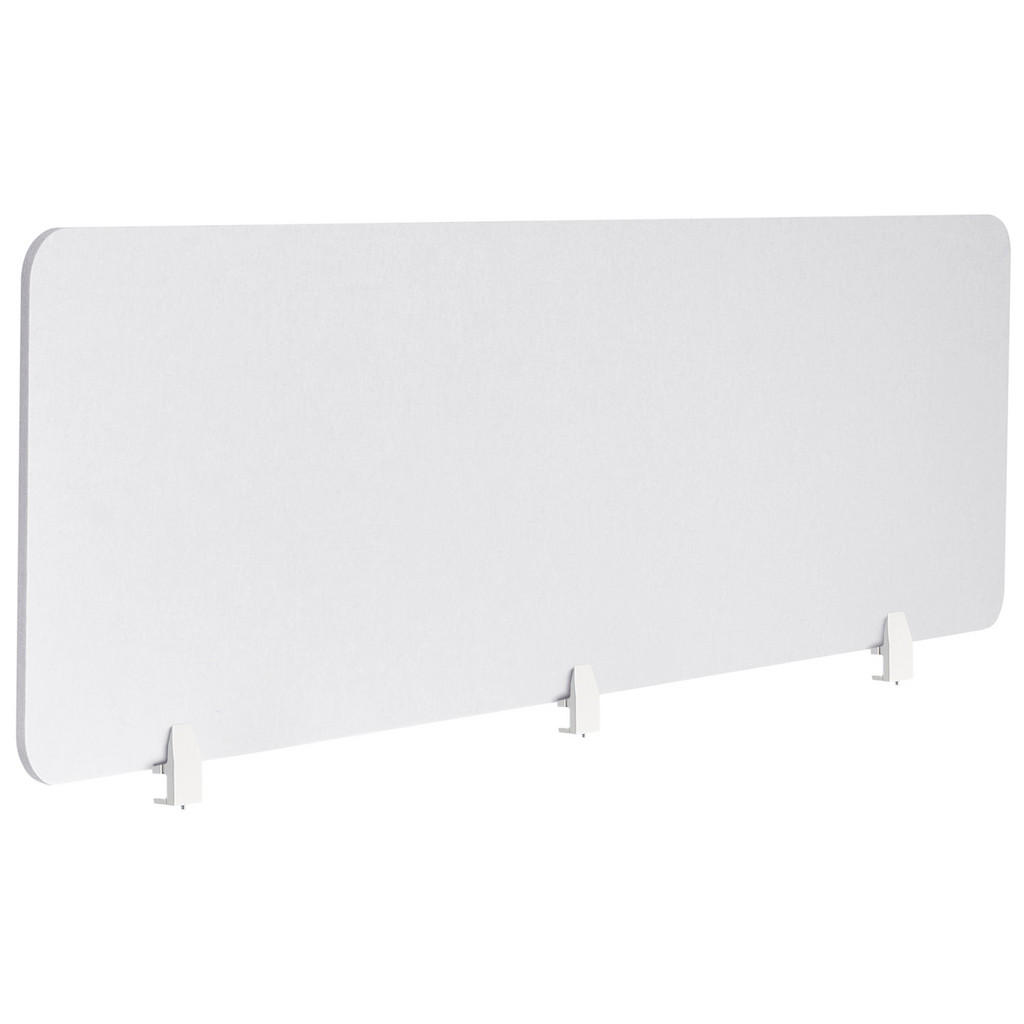 Beliani DĚLICÍ STĚNA NA STŮL 180x50 cm Krémově bílá Split