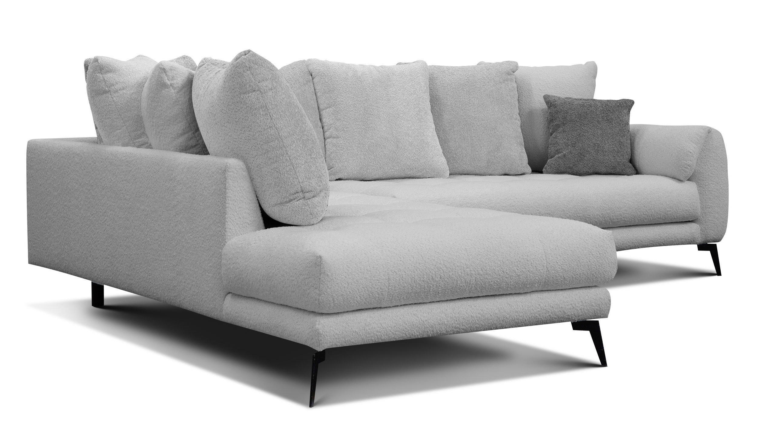Thumbnail - Courtois Laville Ecksofa, Hellgrau, Textil, 294x229 cm, Wohnzimmer, Sofas & Couches, Wohnlandschaften, Ecksofas