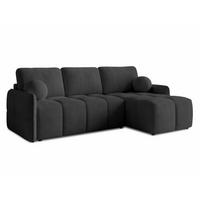 ECKSOFA Nubo - Schwarz, Holz/Kunststoff (218/150cm) - Sofnet