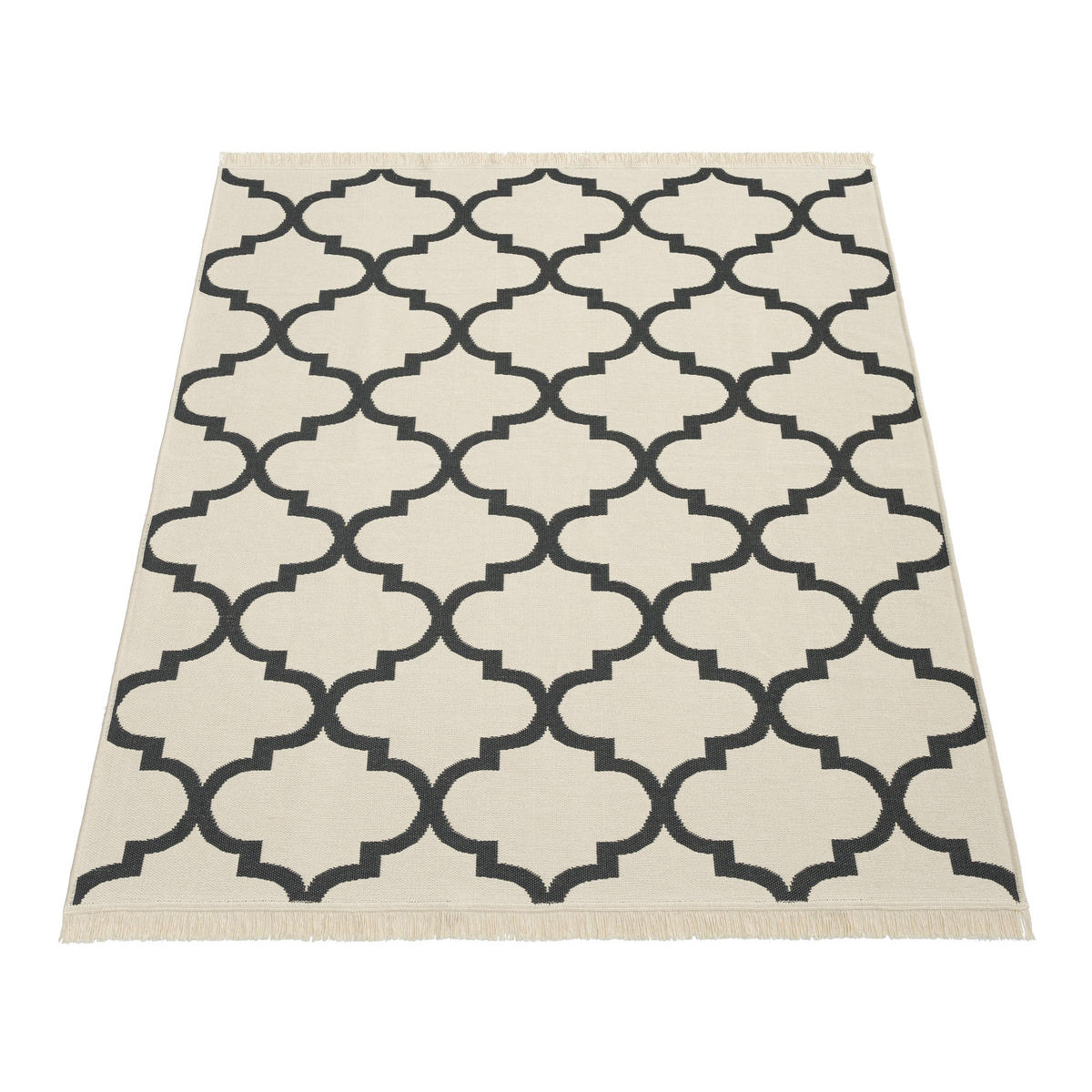 KURZFLORTEPPICH 60/180 cm Skandi 147 - Anthrazit, Textil (60/180cm) - Paco Home