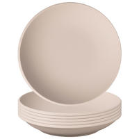 SCHALEN TIEF NewMoon beige ø 29 cm 6er Set - Beige, Keramik (29cm) - Villeroy & Boch