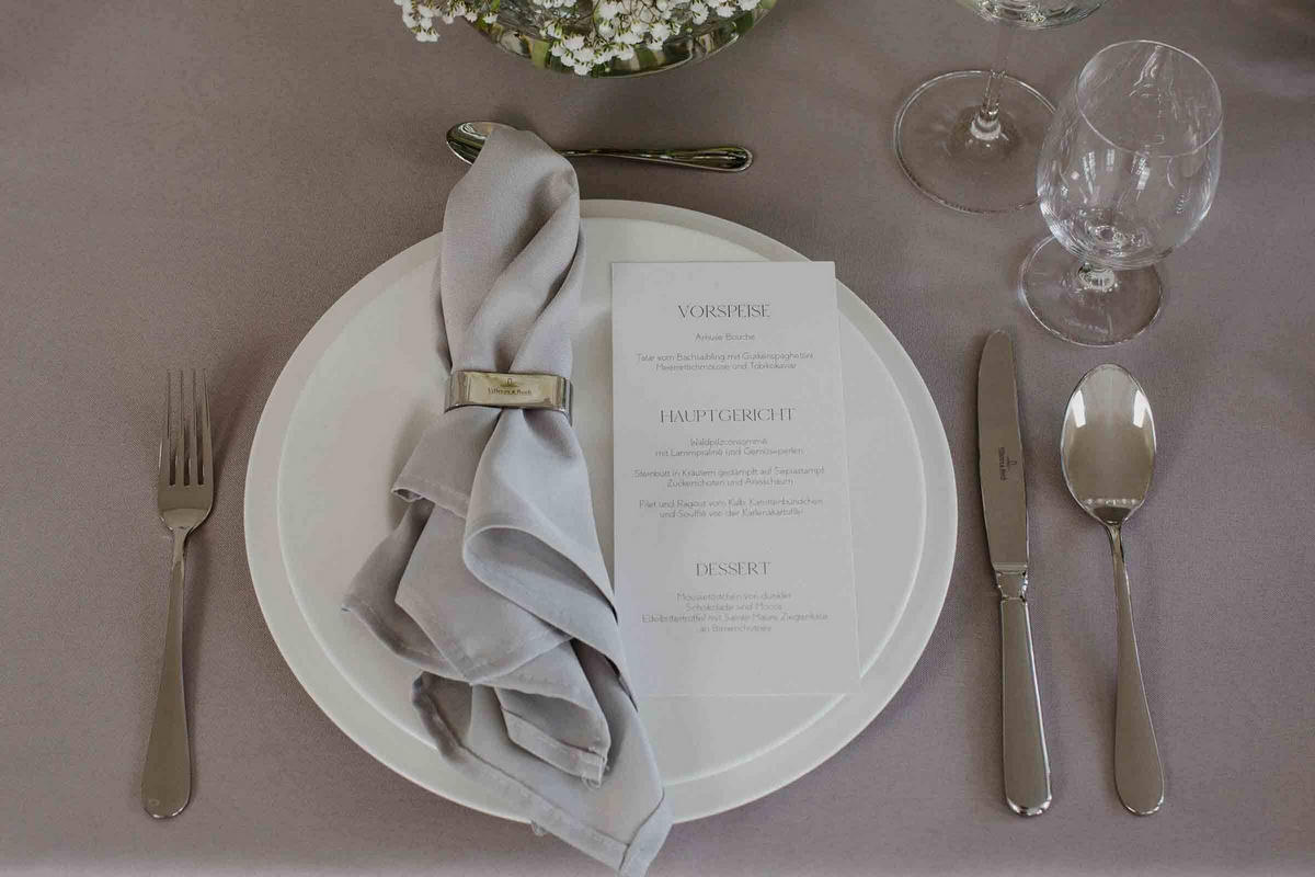 TAFELBESTECK Oscar silber 24er Set - Silberfarben, Metall - Villeroy & Boch