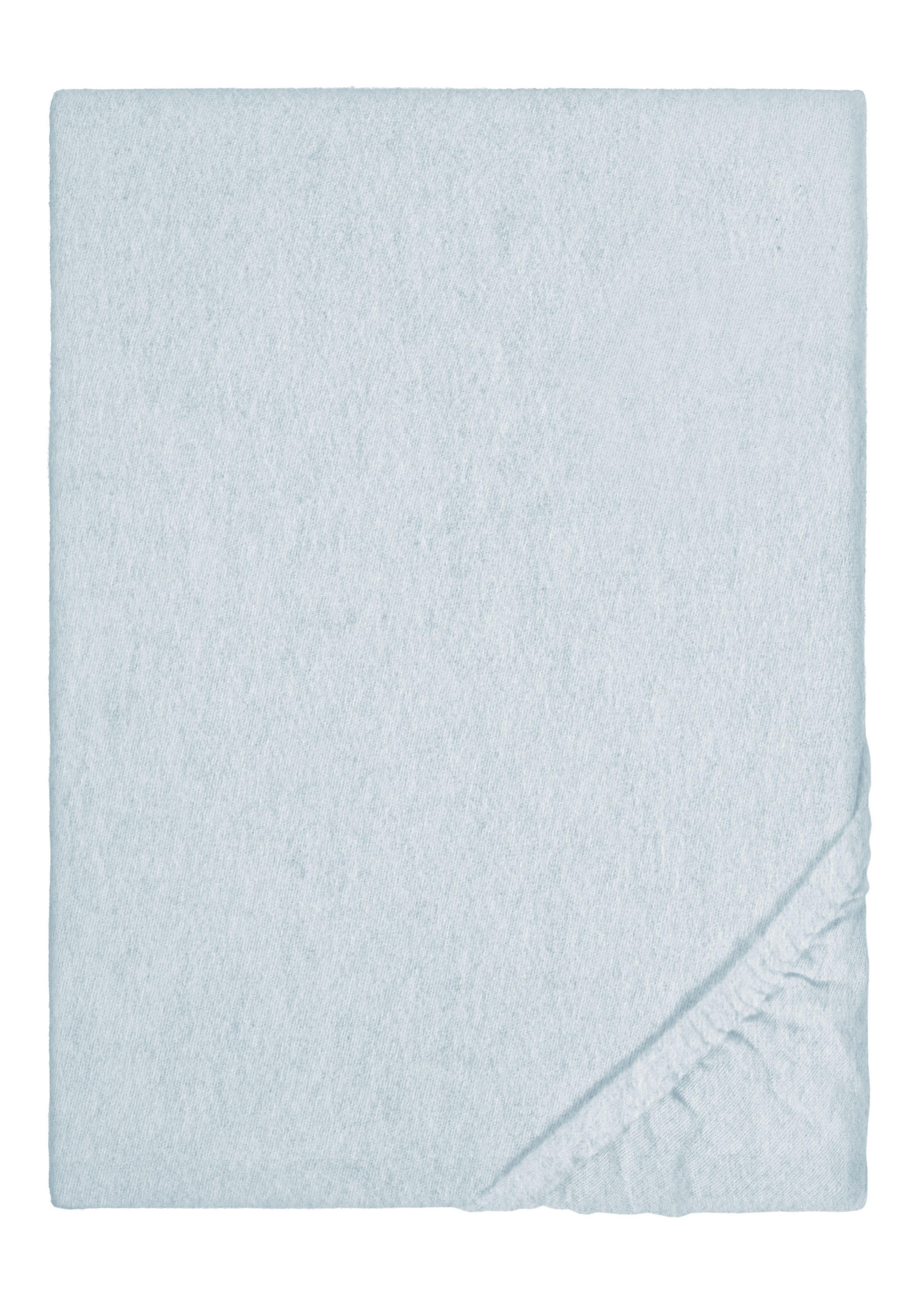 biberna Spannbetttuch Hellblau 160x200 cm