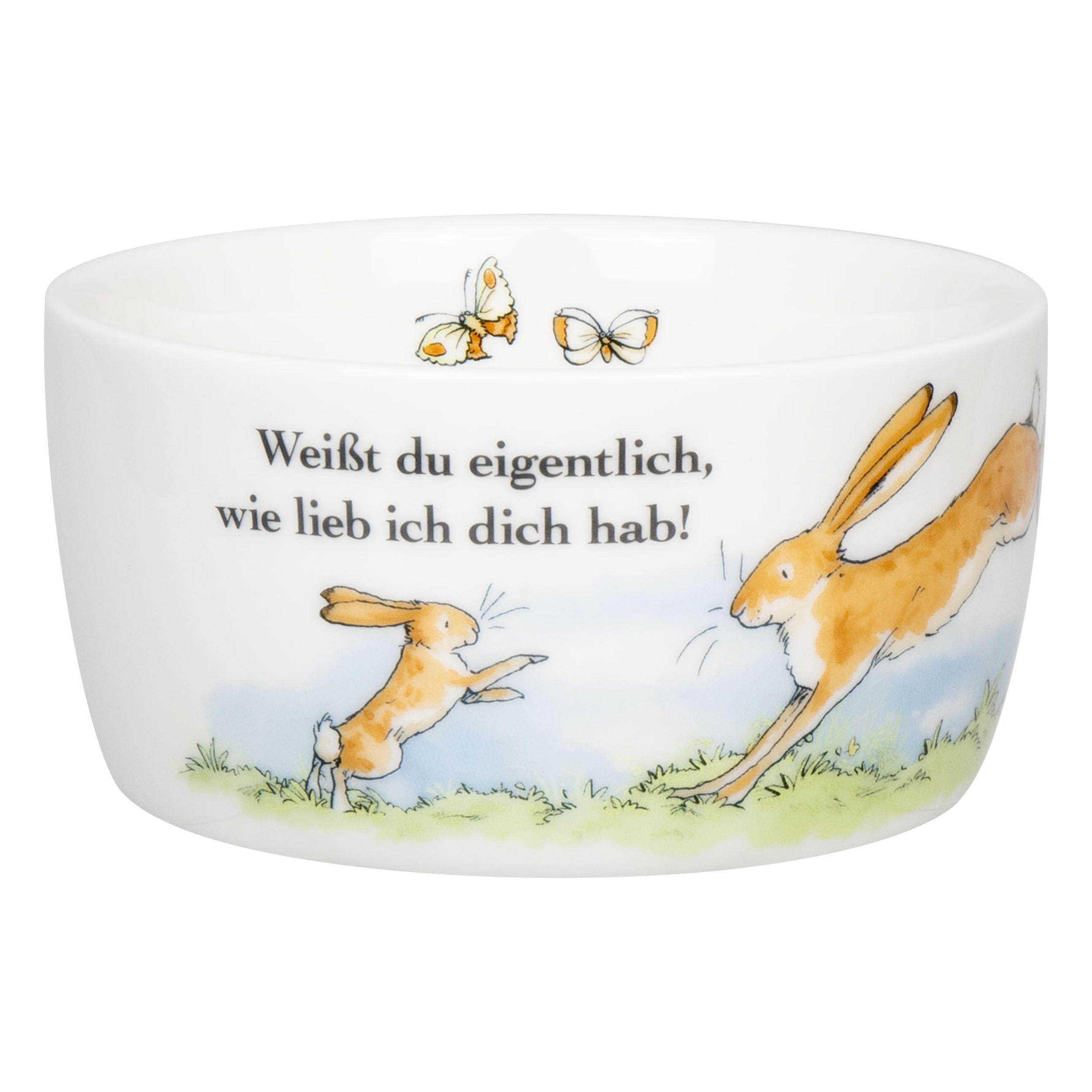 MÜSLISCHALE Weißt du eigentlich - Naturfarben, Keramik (0.38L) - Könitz