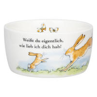 MÜSLISCHALE Weißt du eigentlich - Naturfarben, Keramik (0.38L) - Könitz