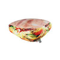 ZIERKISSEN Döner Kebab Dönertasche 40 x 30 cm - Multicolor, Textil (30/40/10cm) - United Labels