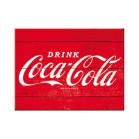 MAGNET 6/8 cm Coca-Cola Logo Red - Multicolor, Metall (8/6/0.1cm) - Nostalgic-Art