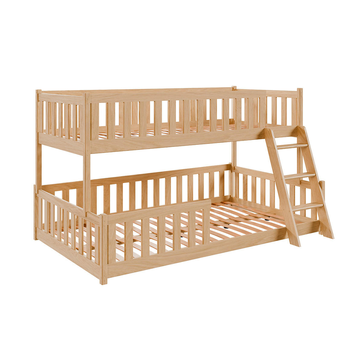 BETT 120/200 Léane Holz - Braun, Holz (120/200cm) - Petits-meubles