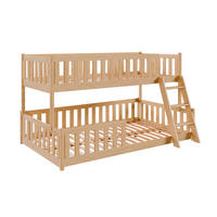 ETAGENBETT 120/200 Léane Holz - Braun, Holz (120/200cm) - Petits-meubles