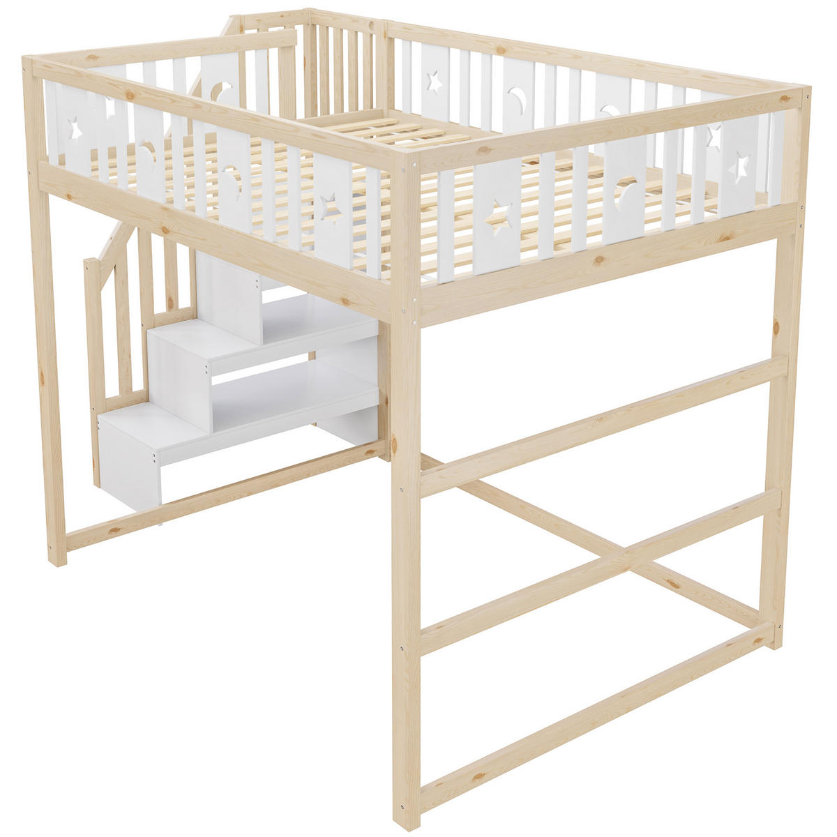 HOCHBETT 140/200 cm - Ahornfarben, Holz - Raumix