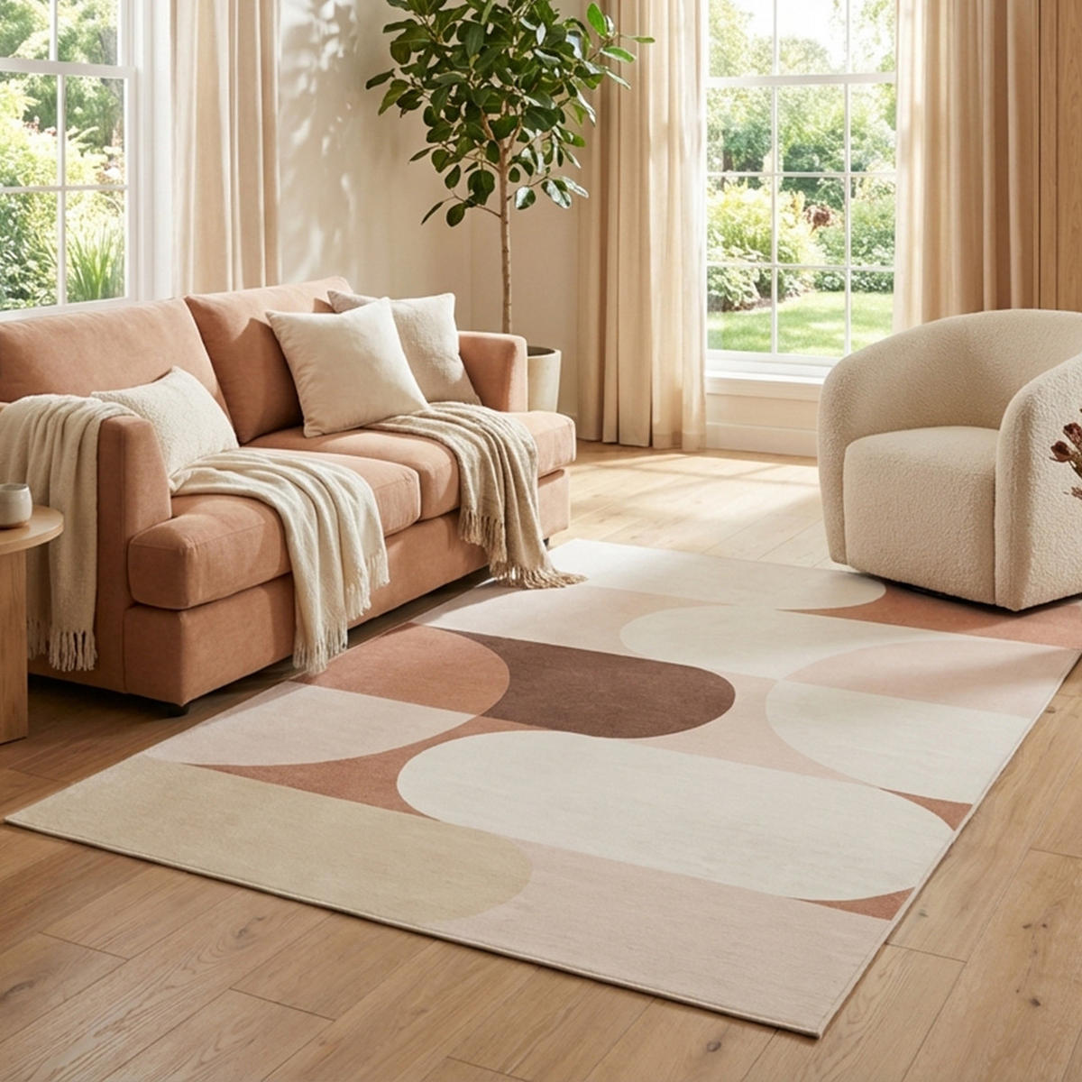 TEPPICH WISP Beige 140/200 cm - Beige, Textil (140/200cm) - Tapiso