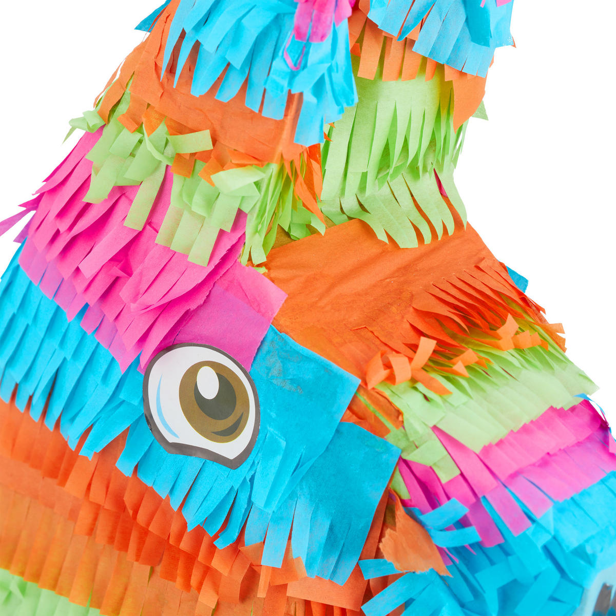 PINATA Esel - Multicolor, Papier/Wellpappe (16/54/42cm) - Relaxdays