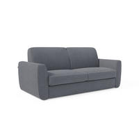 SCHLAFSOFA Leonida - Blau, Metall (202/92/98cm) - Divani.store