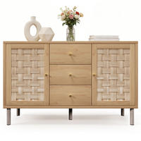 KOMMODE 120/40/75 cm aus Holz mit höhenverstellbaren Einlegeböden Eichefarben - Nussbaumfarben, Holzwerkstoff (120/70/40cm) - Modenvie