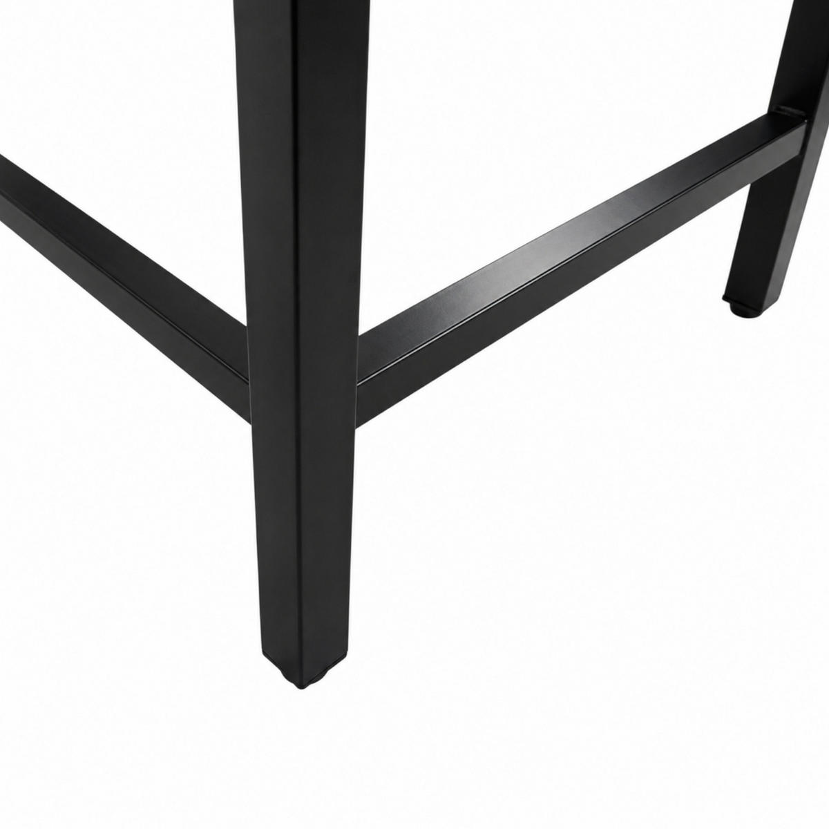 SCHREIBTISCH MDF Metall Eiche Schwarz Industrial 100x50x75 cm - Eichefarben, Holzwerkstoff (50/100/75cm) - Begryf