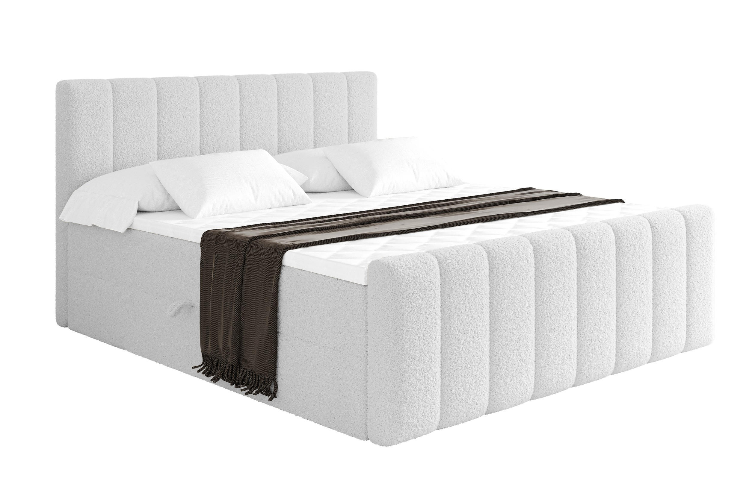 Altdecor Boxbett Weiß 120x200 cm