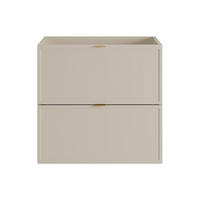 WASCHBECKENUNTERSCHRANK - 60 cm x 45 cm - Holz, Platte - Beige - ONDIL - Beige, Holz (60/60/45cm) - Vente-Unique