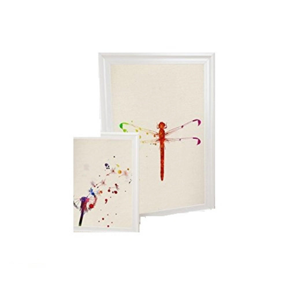 POSTER Set Mit 2 Natur Aquarell 30X40cm Rahmenlos - Klar, Papier (30/5/40cm) - Nacnic