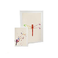 POSTER Set Mit 2 Natur Aquarell 30X40cm Rahmenlos - Klar, Papier (30/5/40cm) - Nacnic