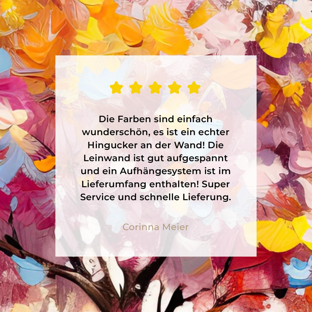 LEINWANDBILD Aquarell - Baum - Kunst - Abstrakt Wandbild Wohnzimmer 60x80 cm - Multicolor, Textil (60/80cm) - MuchoWow