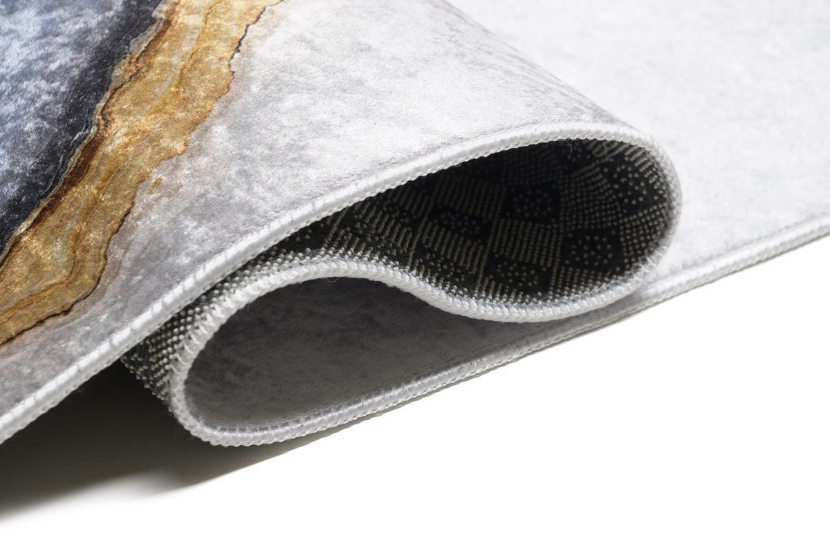 TEPPICH TOSCANA Grau 80/150 cm - Grau, Textil (80/150cm) - Tapiso