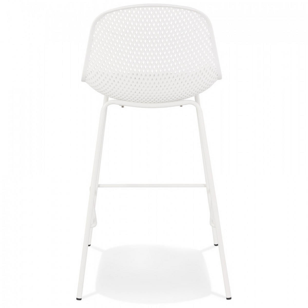 BARHOCKER Weiß 48.5x96x47cm - Weiß, Kunststoff (48.5/96/47cm) - AlterEgo