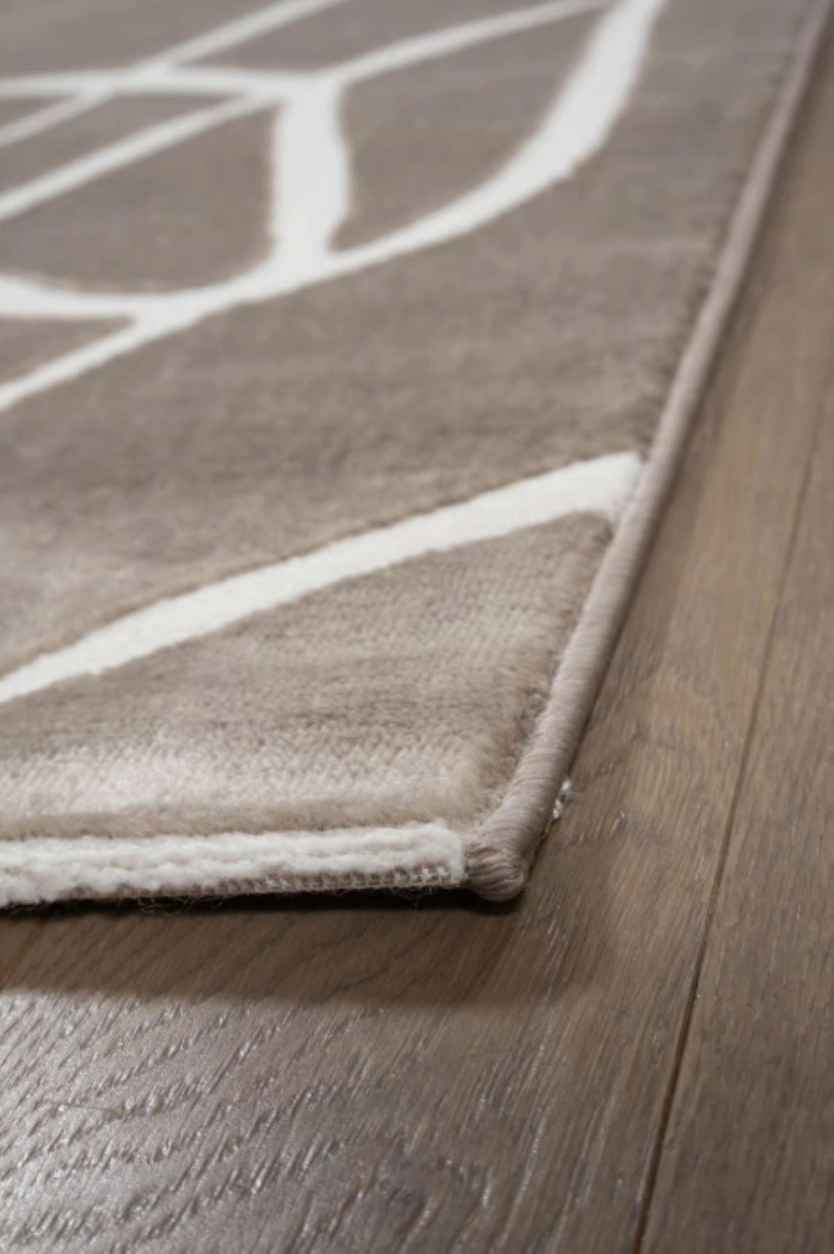 TEPPICH modern Flachgewebe MOTI Braun 120 x 170 cm - Braun, Textil (120/170cm) - Novatrend