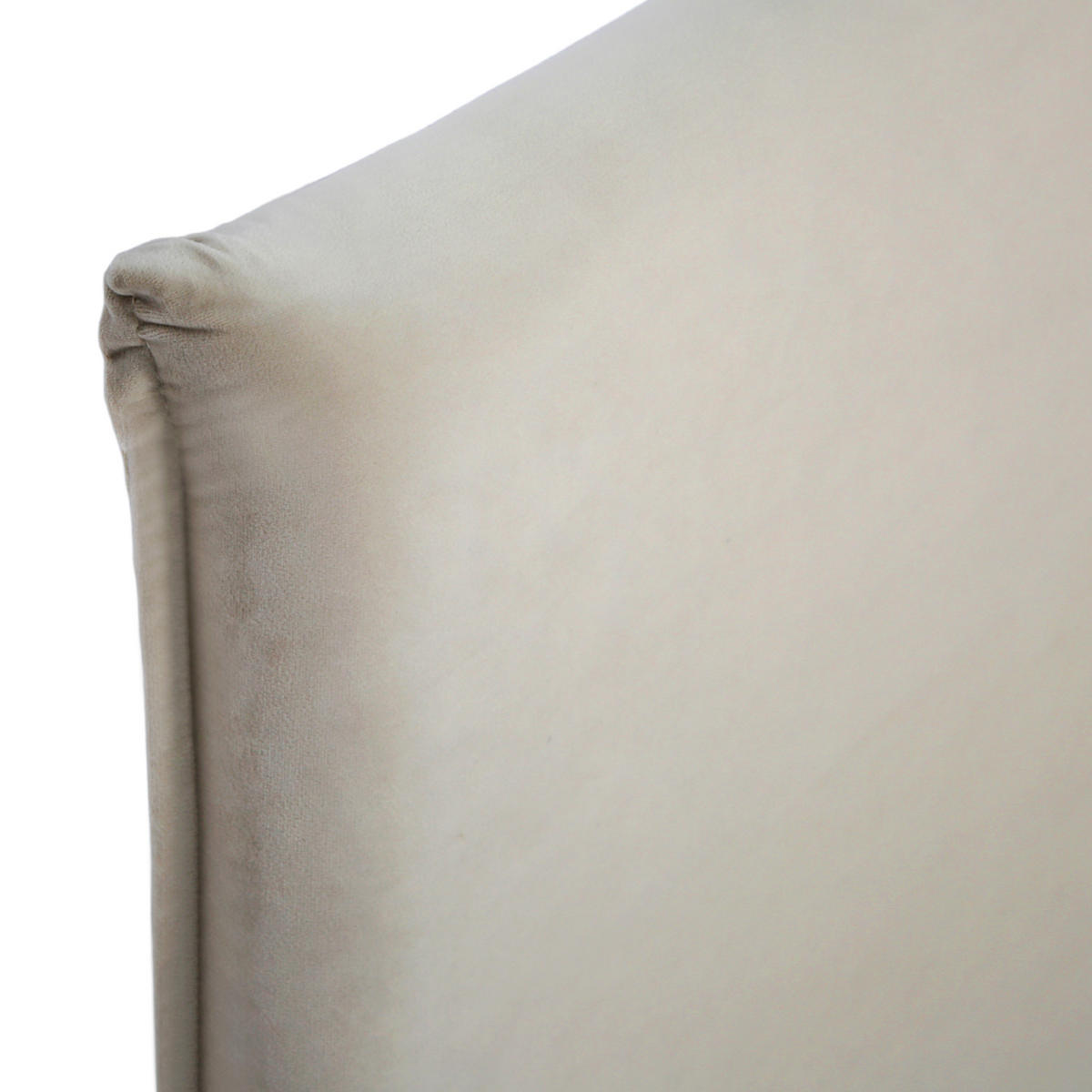 POLSTERBETT 160x200 cm Beige samt - Beige, Textil (160/200cm) - Home Collective