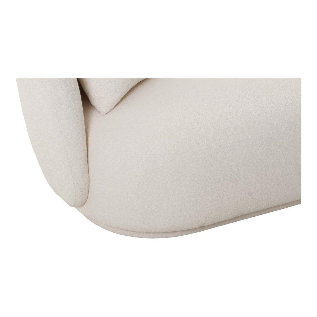 SOFFA Mykonos 88 x 175 x 85 cm – naturfärgad - Naturfärgad, Textil (88/85/175cm) - ebuy24