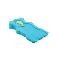 BABYBADEWANNE Einlage Maxi blau Schwamm, PU-Schaum, verschiedene Motive - Blau, Kunststoff (27.5/50.5cm) - Lorelli