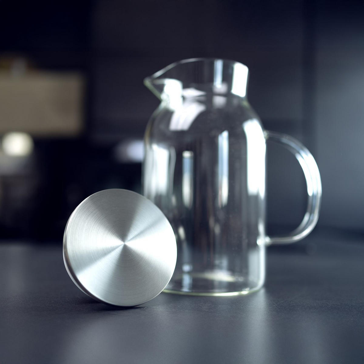 KARAFFE - Transparent, Glas (1.8L) - Intirilife