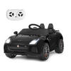 KINDERAUTO Jaguar 12V Elektro Schwarz - Schwarz, Kunststoff (107.5/66/50cm) - COSTWAY