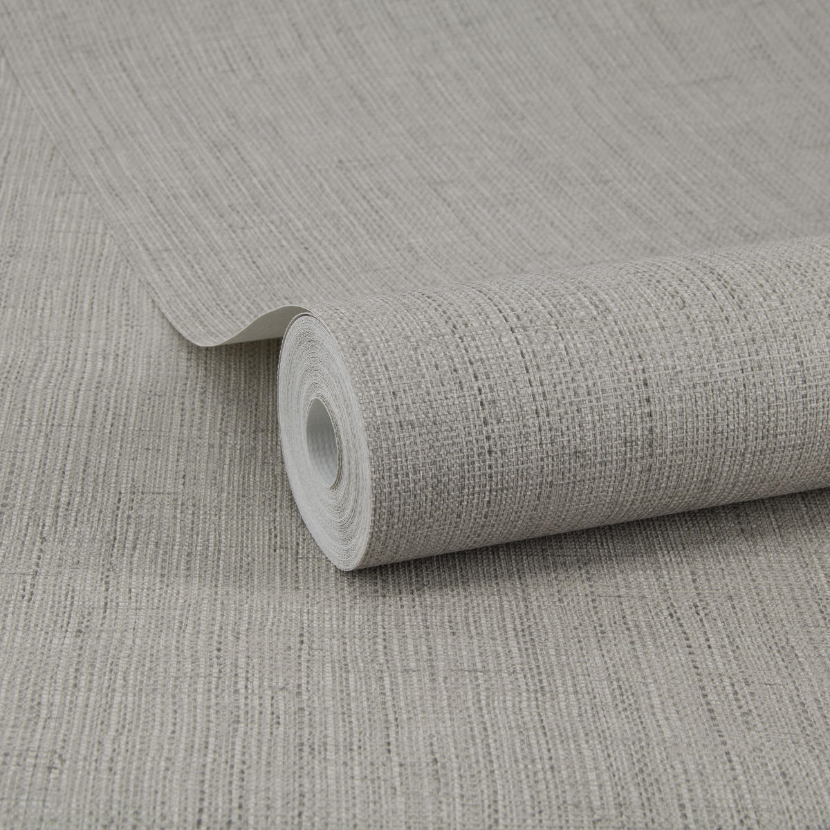VLIESTAPETE - Refined Grey - Grau, Papier/Kunststoff (53/1000cm) - Sublime