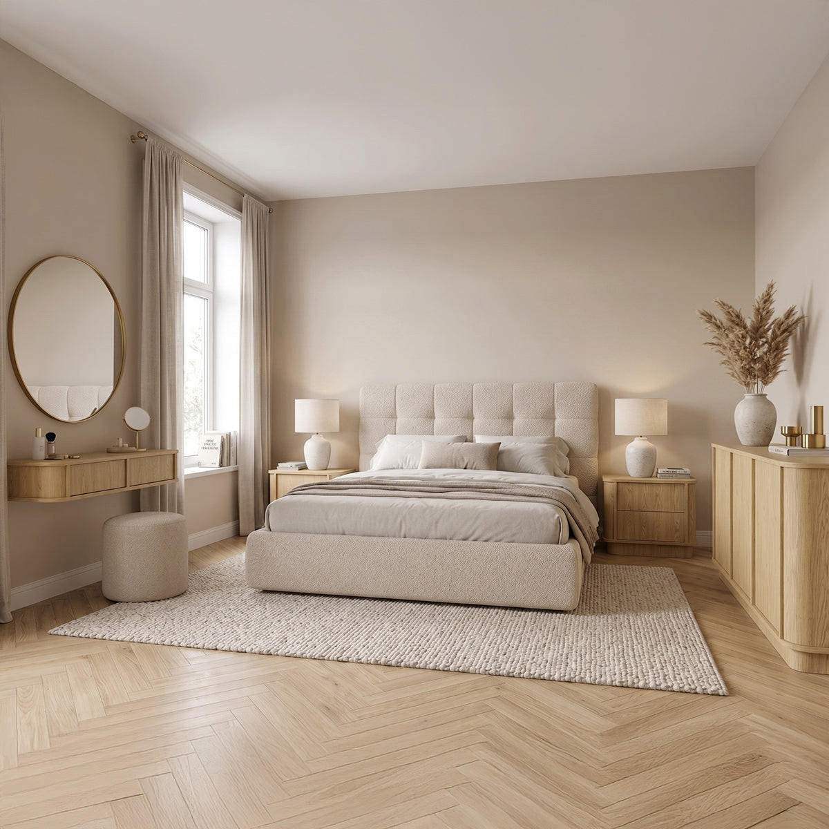 NACHTTISCH Halina Holz - Braun, Holzwerkstoff (62.4/45.7/40cm) - Petits-meubles