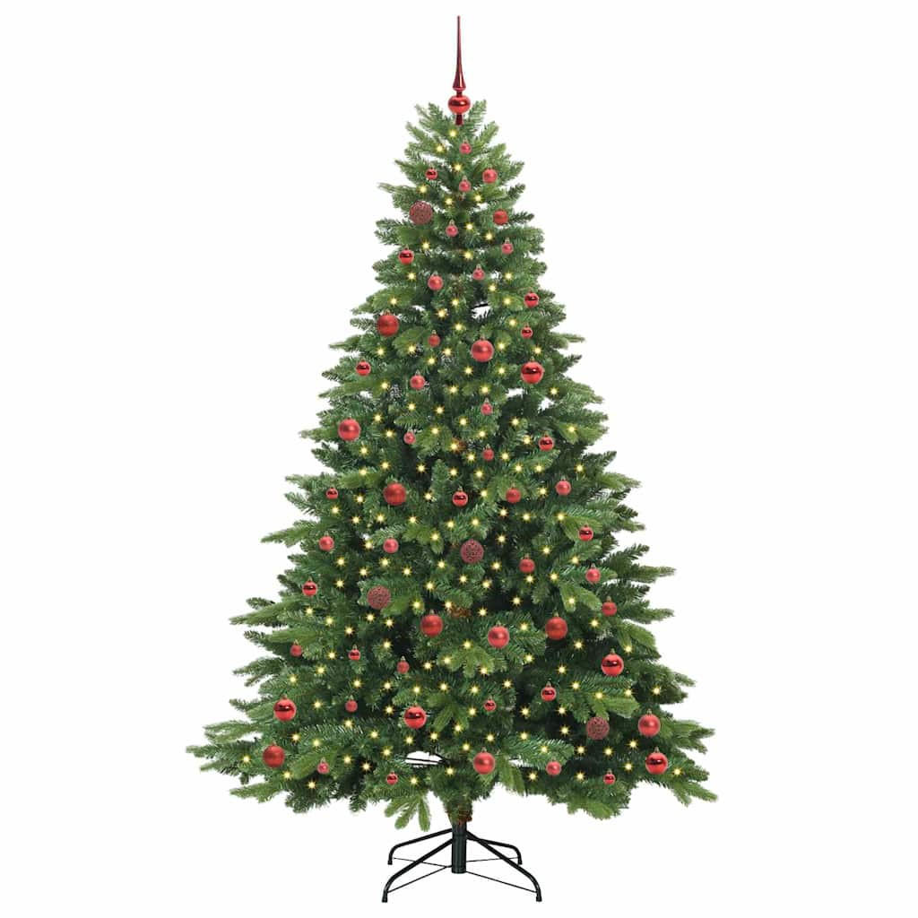 vidaXL Weihnachtsbaum Grün 210 cm