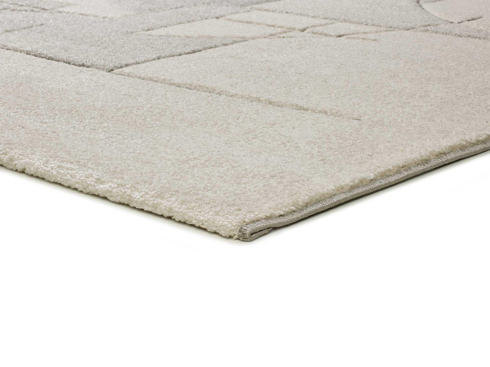 WEBTEPPICH Creme Lena 120/170 cm - Creme, Naturmaterialien/Textil (120/170cm) - Atticgo