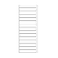 BADHEIZKÖRPER Sahara 750x1800 mm Weiß gebogen mit Seitenanschluss - Weiß, Metall (75/180/5cm) - LuxeBath