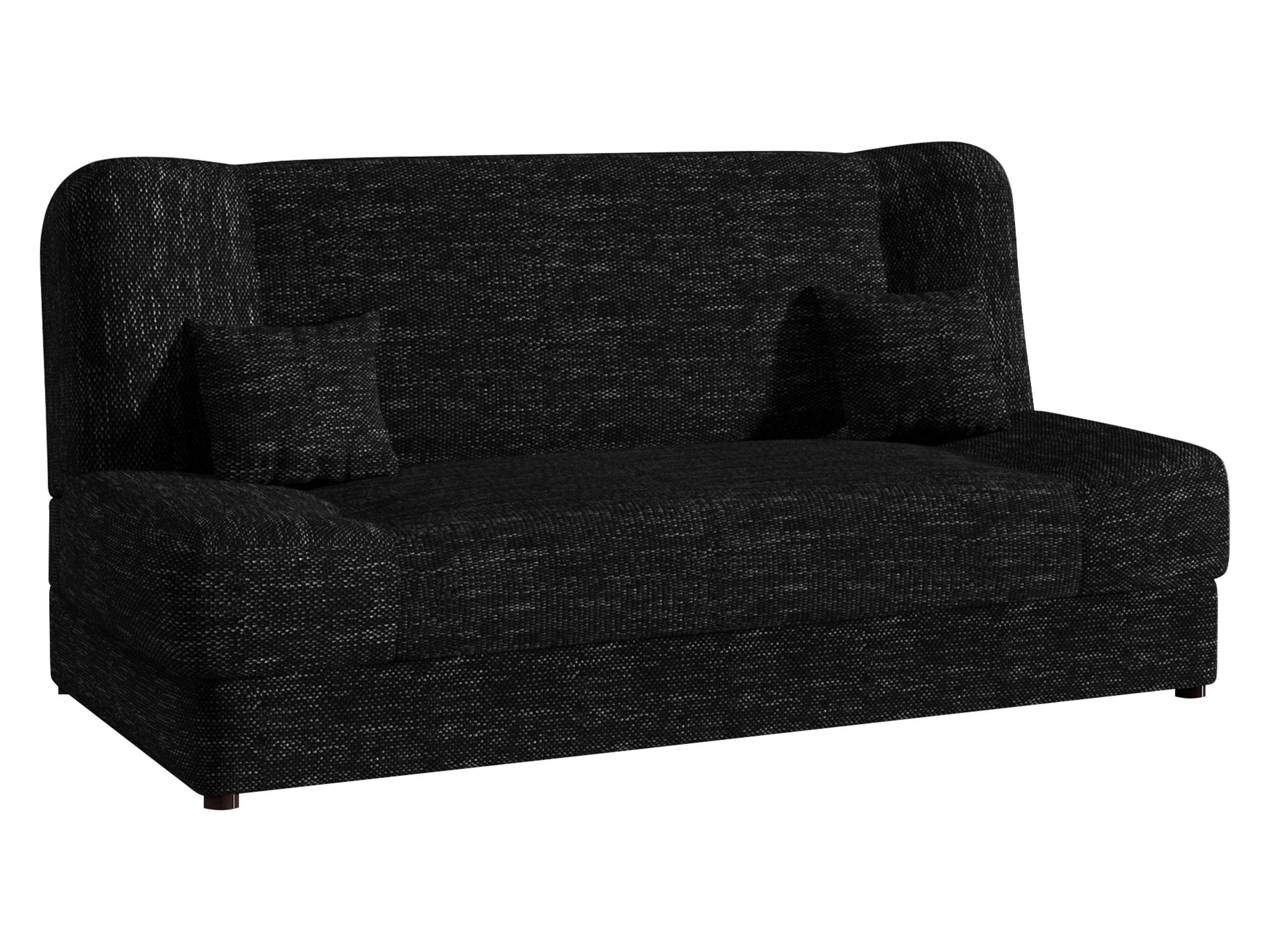 SCHLAFSOFA Jonas - Anthrazit, Holz/Textil (195/86/87cm)