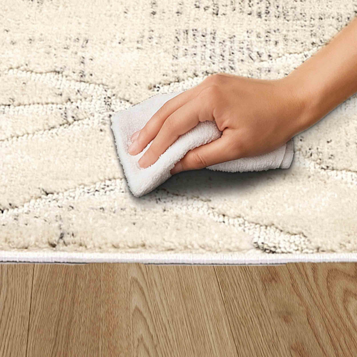 KURZFLORTEPPICH LOU - Hellgrau, Textil (200/280cm) - Astra