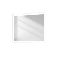 BADSPIEGEL mit Antibeschlag Beleuchtung 60/50/3,5 cm - Weiß, Glas (50/3.5/60cm) - EMKE