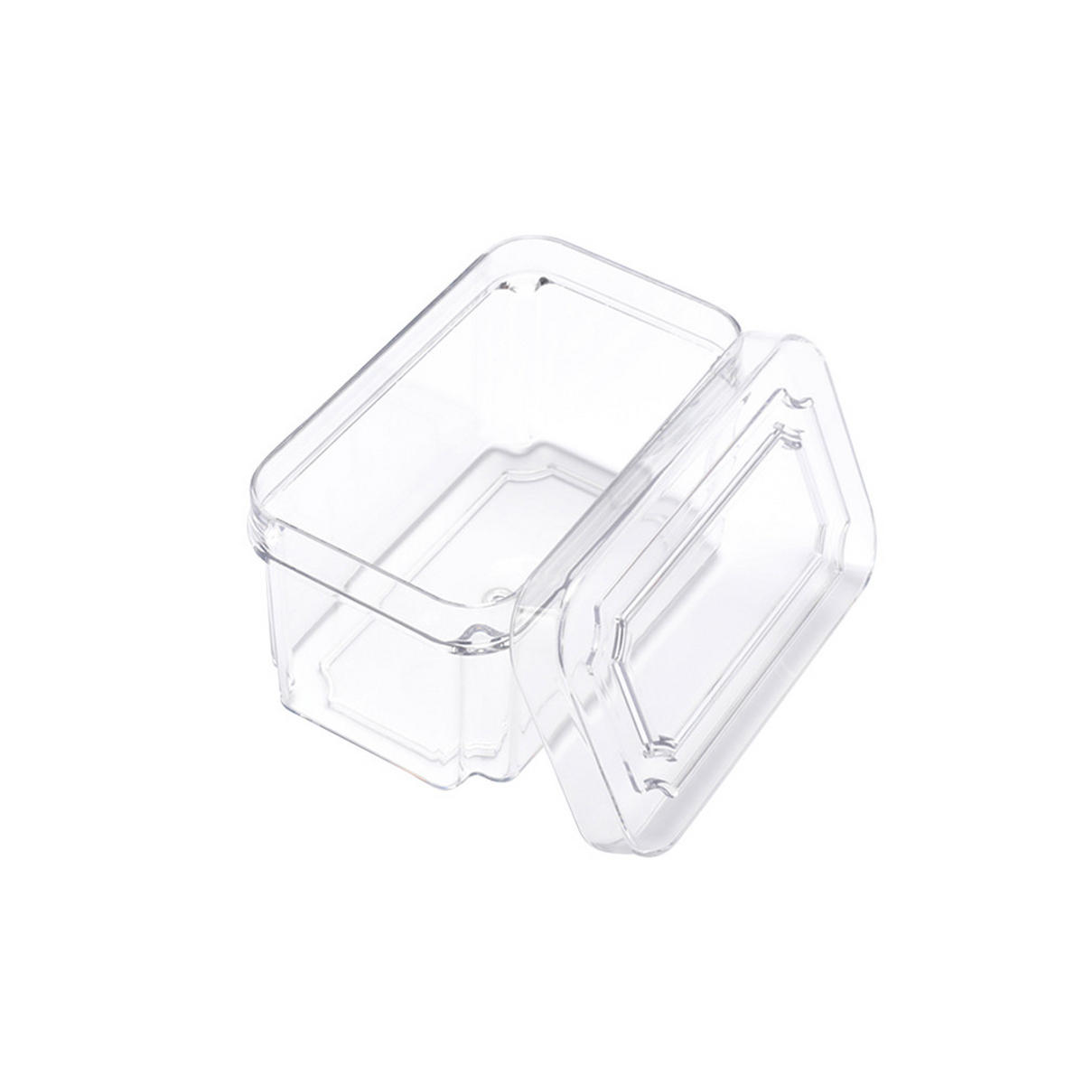 KÜHLSCHRANKBOXEN 7-TLG. mit Deckel Transparent PET - Transparent, Kunststoff (30/9.8/20cm) - Livingandhome