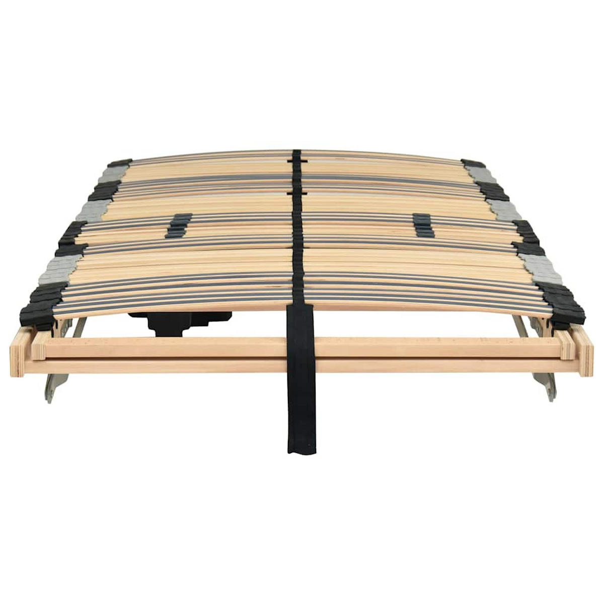 LATTENROST Elektrisch Mit 42 Latten 7 Zonen 90/200 Cm - Braun, Holz (90/200cm) - vidaXL