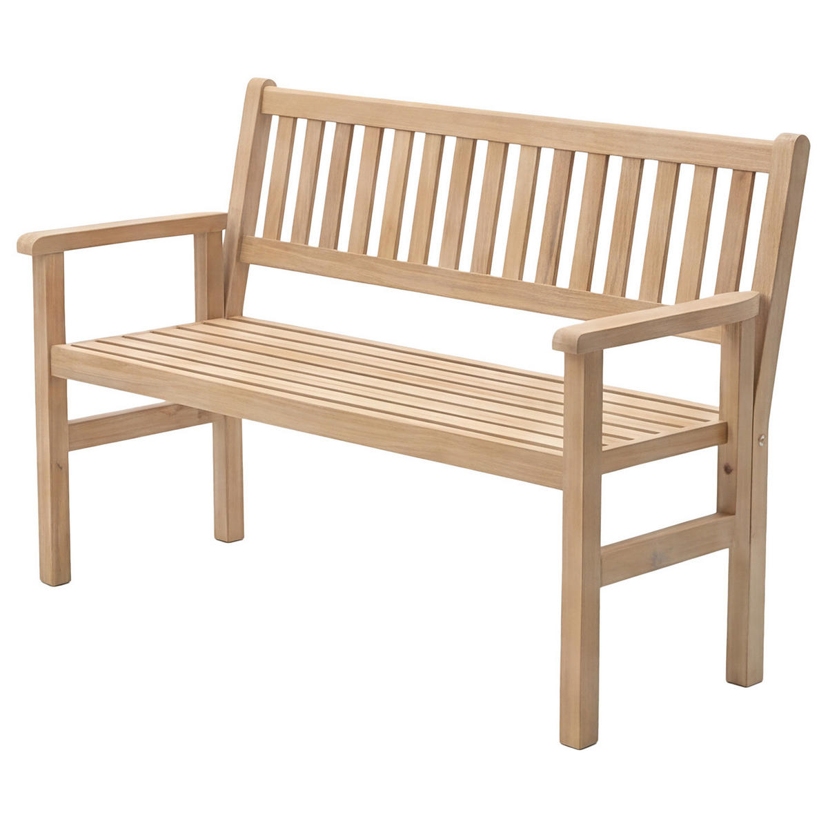 GARTENBANK - Akazie - Akaziefarben, Holz (120/89/55cm) - home24
