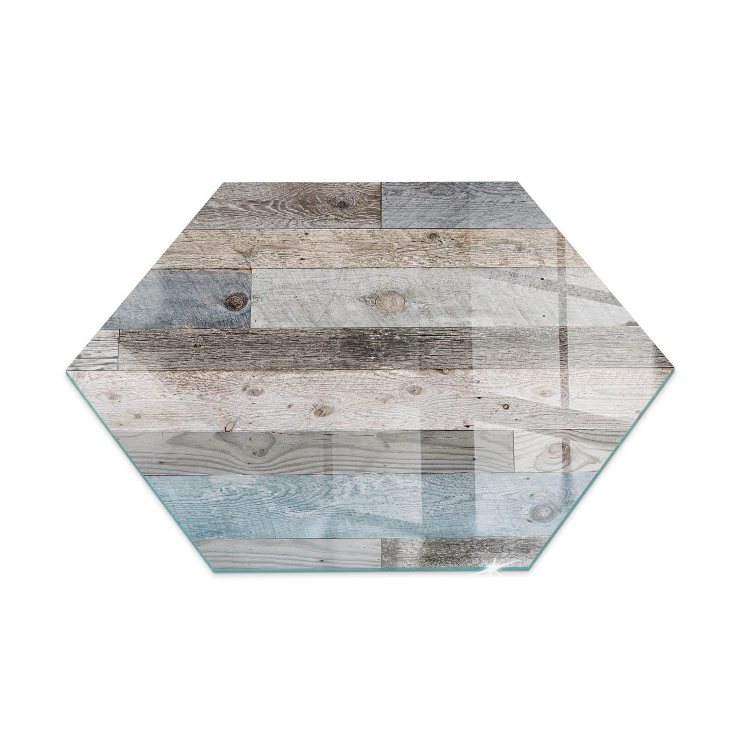 ArtPrintCave Glasplatte Grau 40x40x0.4 cm