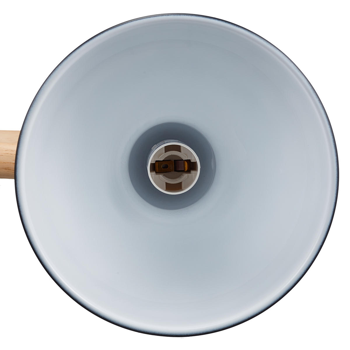 TISCHLAMPE - Multicolor, Holz/Textil (26/18/52cm) - Relaxdays