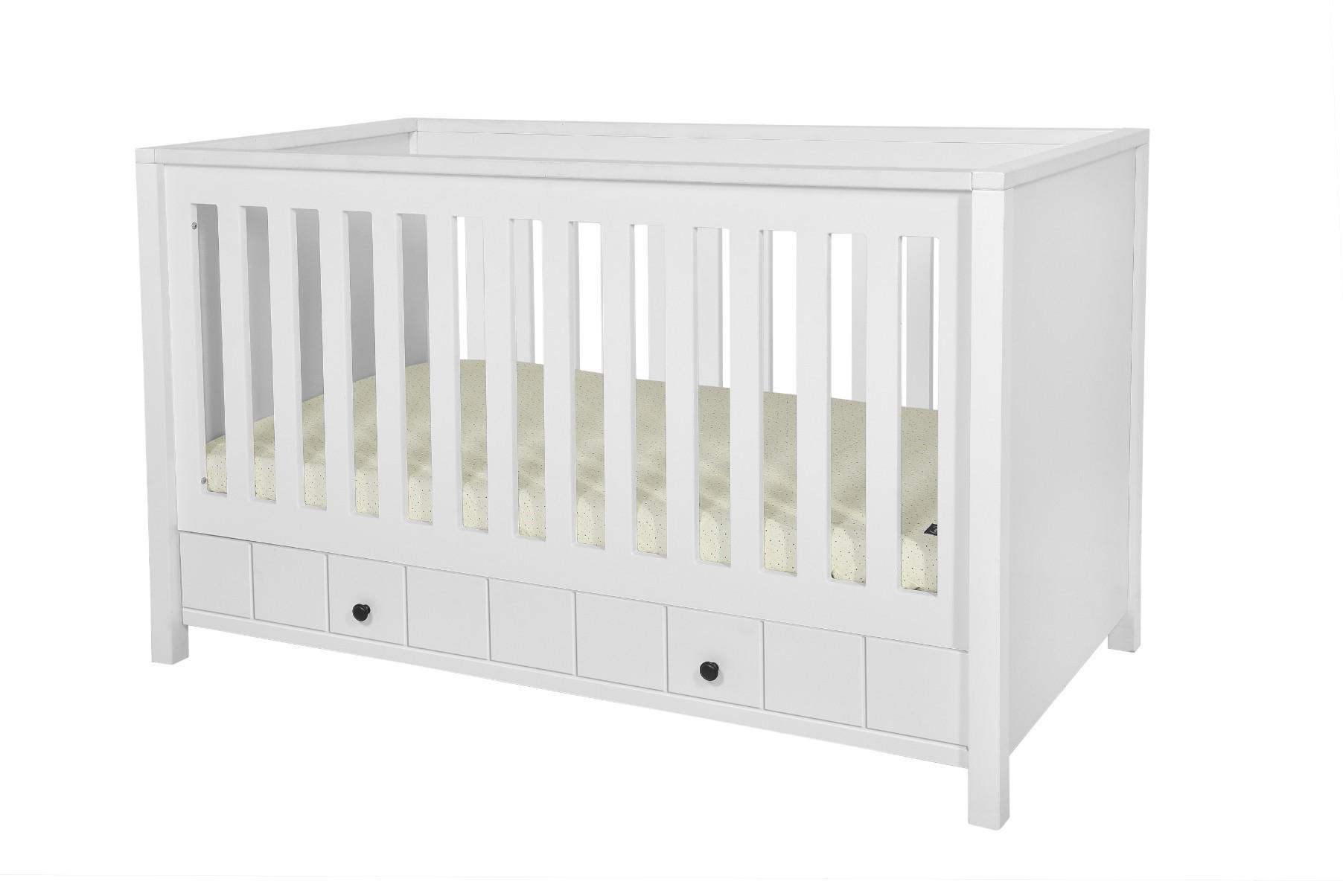 GITTERBETT Allpin 140/70 - Weiß, Holzwerkstoff (70/140cm) - RAUMHIRSCH FURNITURE