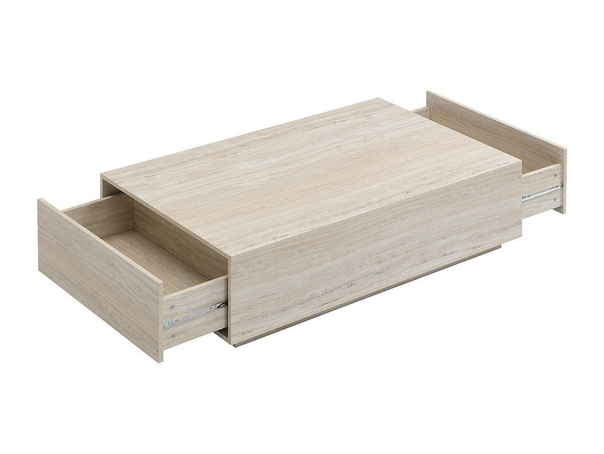 COUCHTISCH - 120 cm x 75 cm - holz - beige Antrim - Beige, Holz (75/120/35cm) - Vente-Unique