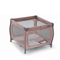REISEBETT und Laufstall für Kinder Qbox - Beige, Kunststoff/Textil (225/225cm) - Cam il Mondo del Bambino S.p.A.