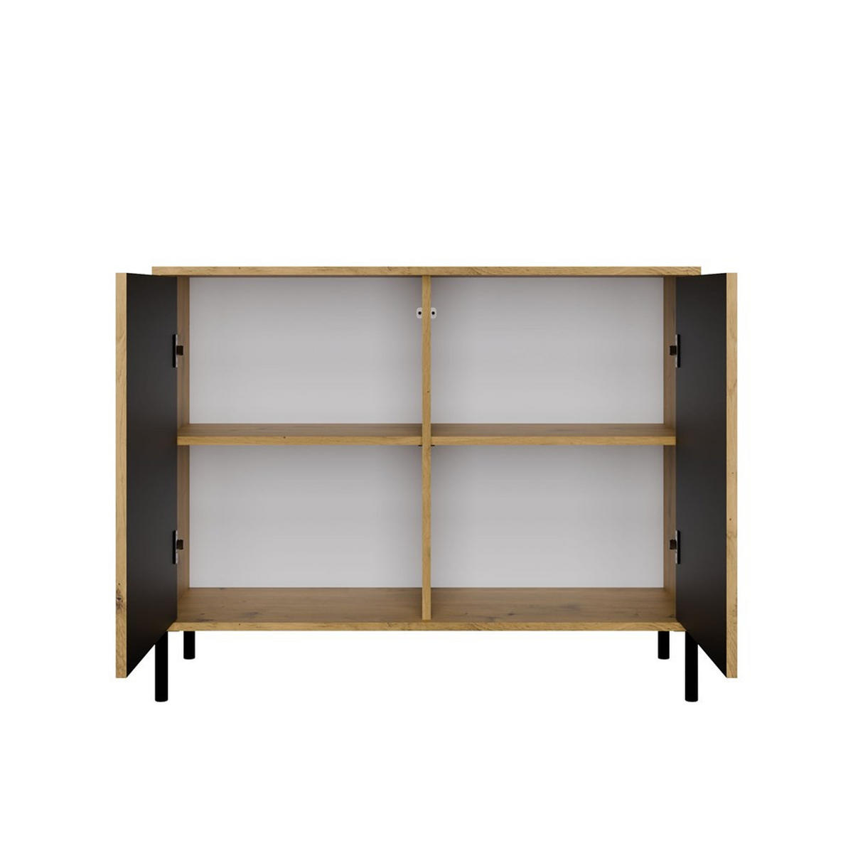 KOMMODE Artisan 104/82,5/40 - Eiche Artisan, Holzwerkstoff (104/83/40cm) - RAUMHIRSCH FURNITURE